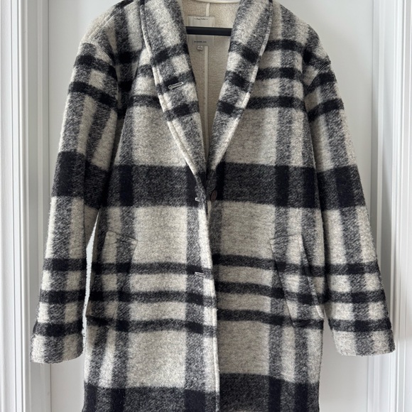 Madewell Cream Textured Jacket - Picture 1 of 7